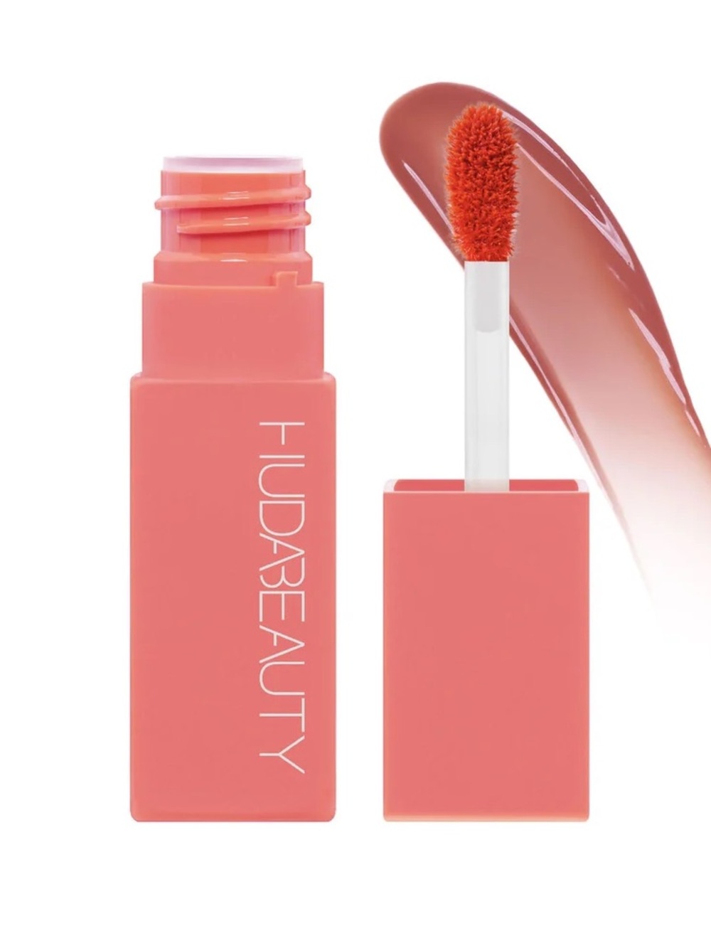 NWT Huda Beauty Lip Blush - Coral Kiss - 6 mL